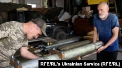  The Ukrainian military has a strict age limit of 60 -- but this group of dedicated soldiers is hoping that will change soon.
