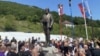 Monument Pavle Djurisic in Zaostro, Berane, Montenegro