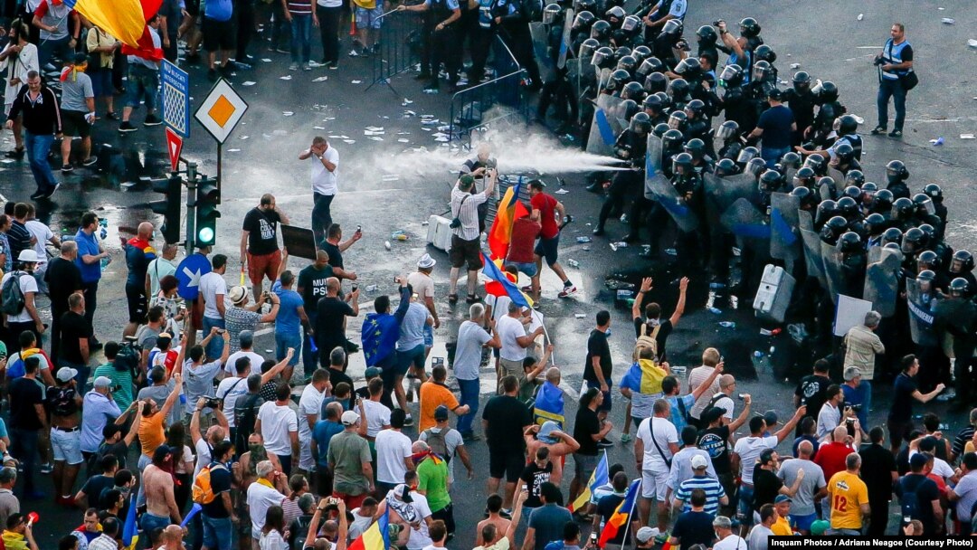 Înăbușirea protestelor de la 10 august de către Jandarmerie a fost menționată și în raportul anual al Departamentului de Stat al SUA asupra respectării drepturilor omului