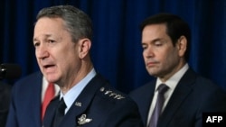 Gjenerali Dan Caine me sekretarin amerikan të Shtetit, Marco Rubio.
