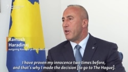 Haradinaj: I Resigned To Protect Kosovo's Sovereignty