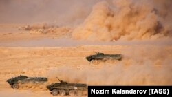 آرشیف، تمرینات نظامی مشترک روسیه، تاجیکستان و ازبیکستان