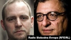 Florian Bieber (levo) i Ljubomir Frčkovski (desno)