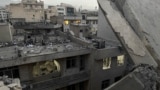 Одна з будівель, яку було уражено ізраїльським ударом у Тегерані 13 червня 2025 року