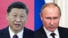 COMBO -- Chinese President Xi Jinping (Left) and Russian President Vladimir Putin (Right)