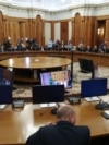 Imagine de la o reuniune a comisiei juridice din Parlament, din octombrie 2024. 