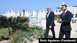 Ильхам Алиев и Эмин Агаларов, 2024 год