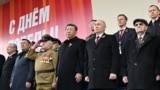 Путин, Си Цзиньпин, Жапаров және Тоқаев Мәскеудегі парадта тұр. 9 мамыр 2025 жыл. 