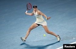 Қазақстан теннисшісі Елена Рыбакина Australian Open финалында. 31 қаңтар 2026 жыл.