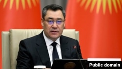 Президент Садыр Жапаров.