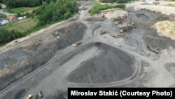 Rudnik uglja Bukova Kosa kod Prijedora, na sjeverozapadu Bosne i Hercegovine.