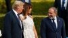 Belgium - U.S. President Donald Trump and Armenian Prime Minister Nikol Pashinian talk during a NATO summit in Brussels, 11 July 2018.