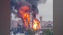 The Kapotnya oil refinery -- the largest supplier of fuel to Moscow and the Moscow region -- has been hit twice by Ukrainian drones since May. 