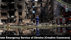 Київ після російських атак, 24 травня 2026 року 