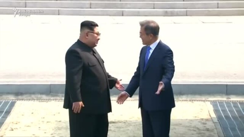 Istorijski susret lidera Severne i Južne Koreje