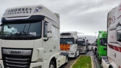 Транспортери од Северна Македонија го блокираат граничниот премин Богородица на македонско-грчката граница поради Шенген правилата за влез и излез, 26.01.2026