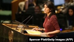 ABŞ-ın BMT-dəki Nikki Haley büdcənin ixtisarını alqışlayıb