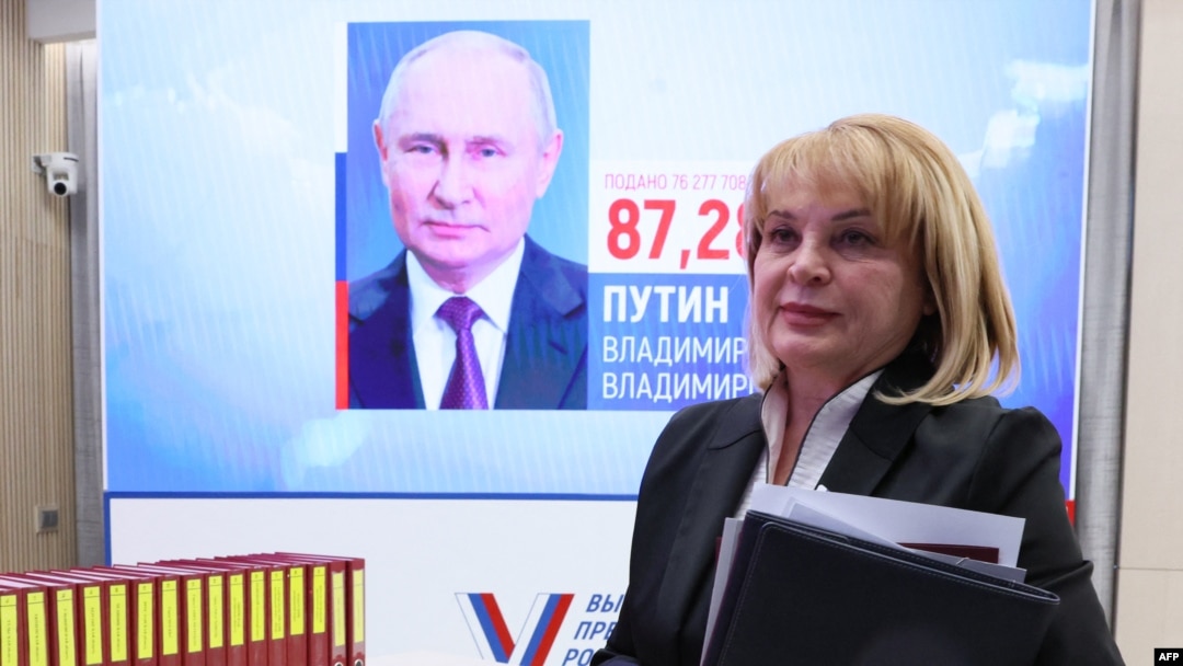 Șefa Comisiei Electorale Centrale din Rusia, Ella Pamfilova, a declarat că prezența la vot a fost de 90% (imagine de arhivă).