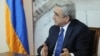 Armenia - President Serzh Sarkisian speaks at the Ministry of Urban Development in Yerevan, 14Feb2014.