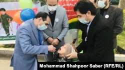 مسئولان صحی در هرات در حال تطبیق واکسین پولیو(فلج کودکان)