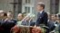 U.S. President John F. Kennedy delivers his famous speech in West Berlin on June 26, 1963.