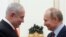 Russian President Vladimir Putin (right) welcomes Israeli Prime Minister Benjamin Netanyahu to Moscow in 2020.