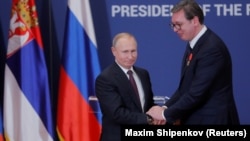 Pre početka ruske invazije na Ukrajinu, ruski predsednik Vladimir Putin bio je rado viđen gost u Beogradu. 17. januara 2019. sa predsednikom Srbije Aleksandrom Vučićem