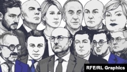 ფოტოილუსტრაცია: დეპუტატები და მინისტრები, რომლებიც ნაღდ ფულს ინახავენ