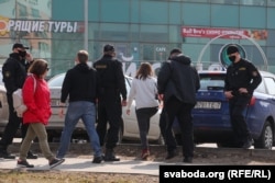 Задержания в Минске во время акции 27 марта этого года