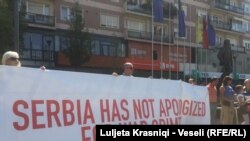 Protesta kundër kandidimit të Jeremiqit për sekretar në OKB