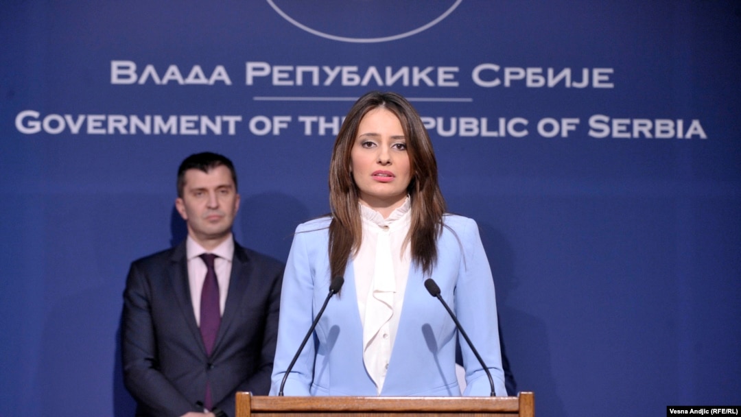 Ministarka pravde Srbije Nela Kuburović