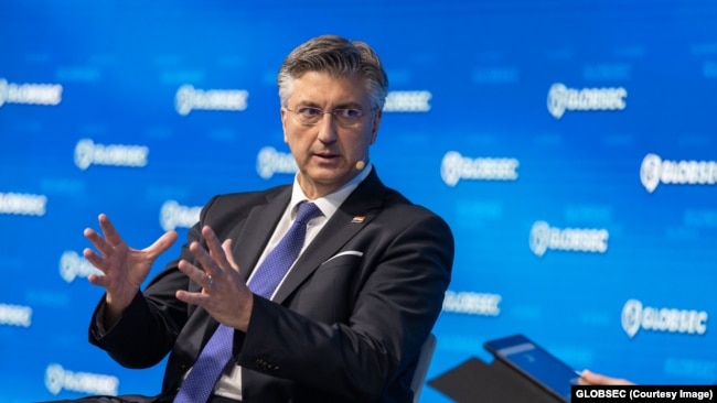 Kryeministri kroat, Andrej Pllenkoviq.