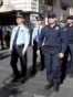 SERBIA- CHINA- BELGRADE - Ministry of the Interior of Serbia - police on streets of Belgrade