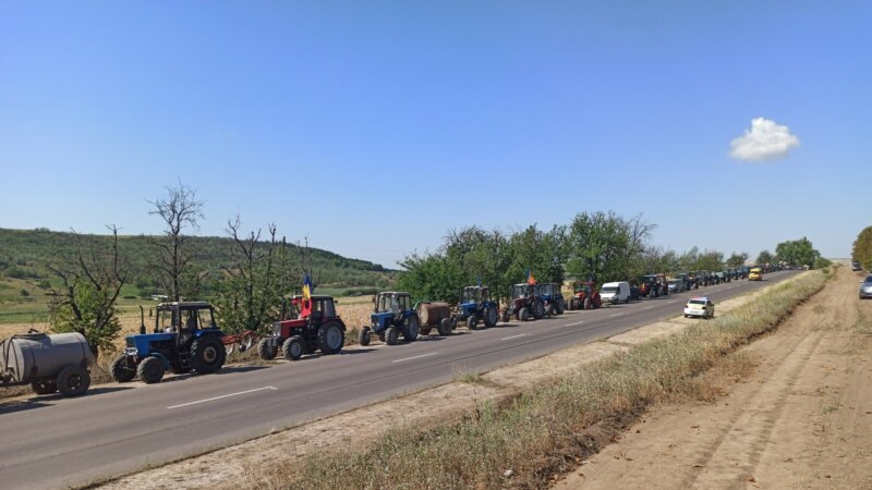 Protestul fermierilor în plină secetă: „Cerem măcar cu jumătate să ne ajute statul” (Galerie Foto)