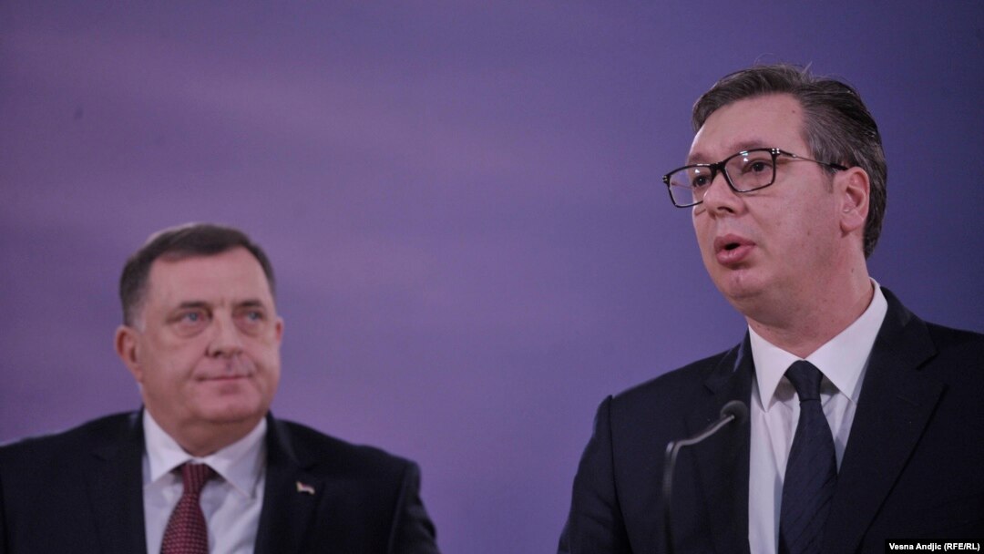 Milorad Dodik i Aleksandar Vučić