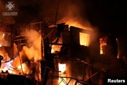 Urmările unui atac rusesc cu drone, regiunea Odesa, Ucraina, 27 decembrie 2023.