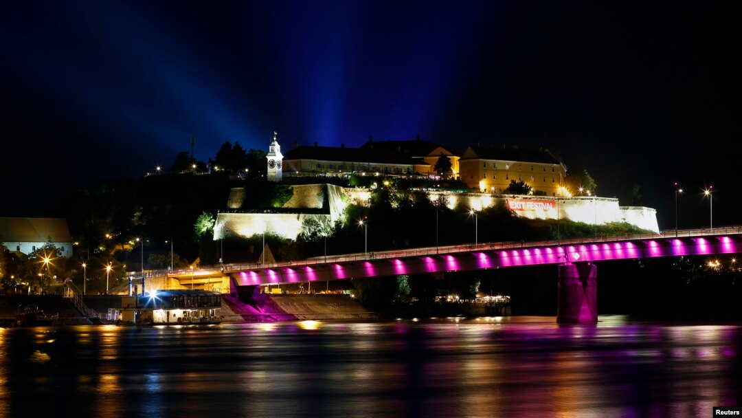 Petrovaradinska tvrđava za vreme festivala Exit