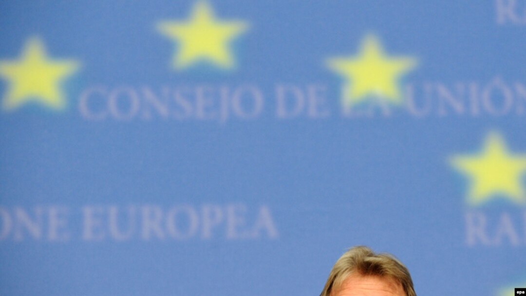 French Foreign Minister Bernard Kouchner in Luxembourg