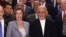 Birleşen Ştatlaryň Wekiller öýüniň spikeri Nansi Pelosi we owgan prezidenti Aşraf Gani. 20-nji oktýabr, 2019 ý.