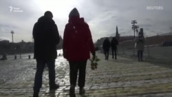 Роковини вбивства Нємцова: росіяни вшановують пам’ять опозиціонера (відео)
