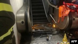 Бузулган эскалатор. 