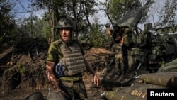 Українські війська 44-ї окремої артилерійської бригади ЗСУ на фронті, Запорізька область, травень 2025 року