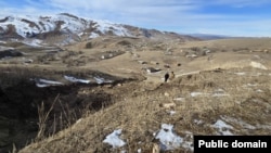 Ылай-Талаадагы жер көчкү. Кара-Кулжа району, Ош облусу. 14-январь, 2026-жыл. Сүрөт ӨКМге таандык.