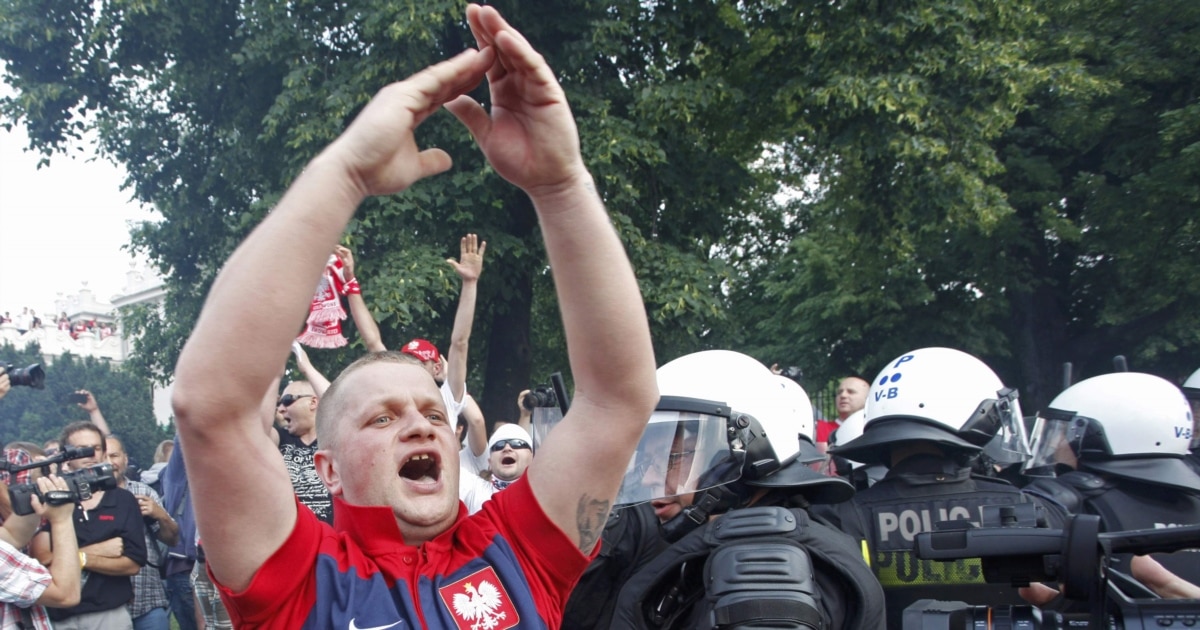 Polisgh Vs. Russian Russian, Polish Supporters Clash In Warsaw