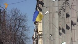 Акции сторонников единства Украины в Днепропетровске 9 марта