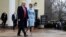Presidenti i Shteteve të Bashkuara, Donald Trump, dhe Zonja e Parë, Melania Trump.