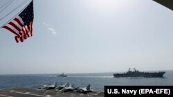 Anijet e SHBA-së në Detin Arab.