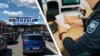 O poză din grupul de Facebook „Trafic Vama Sculeni Moldova” arată coada de mașini formată la 23 iulie 2026