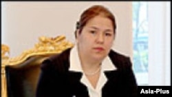 Ozoda Emomali, now Tajikistan's deputy foreign minister