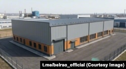 Так будзе выглядаць могільнік радыеактыўных адыходаў паводле праекту. Ілюстрацыя